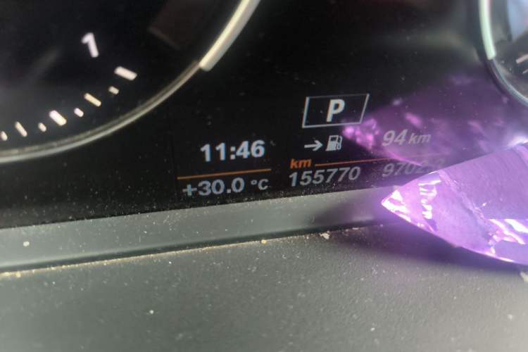 Used BMW 1 Series 2018 118i Sport Edition Odometer Close Up