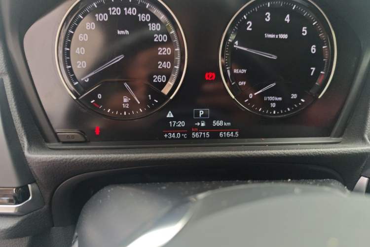 Used BMW 1 Series 2018 118i Sport Edition Odometer Close Up