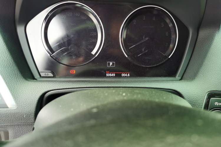 Used BMW 1 Series 2018 118i Leading Model Odometer Close Up