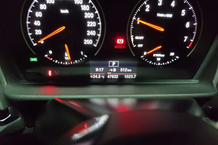 Used BMW 1 Series 2018 118i Sport Edition Odometer Close Up