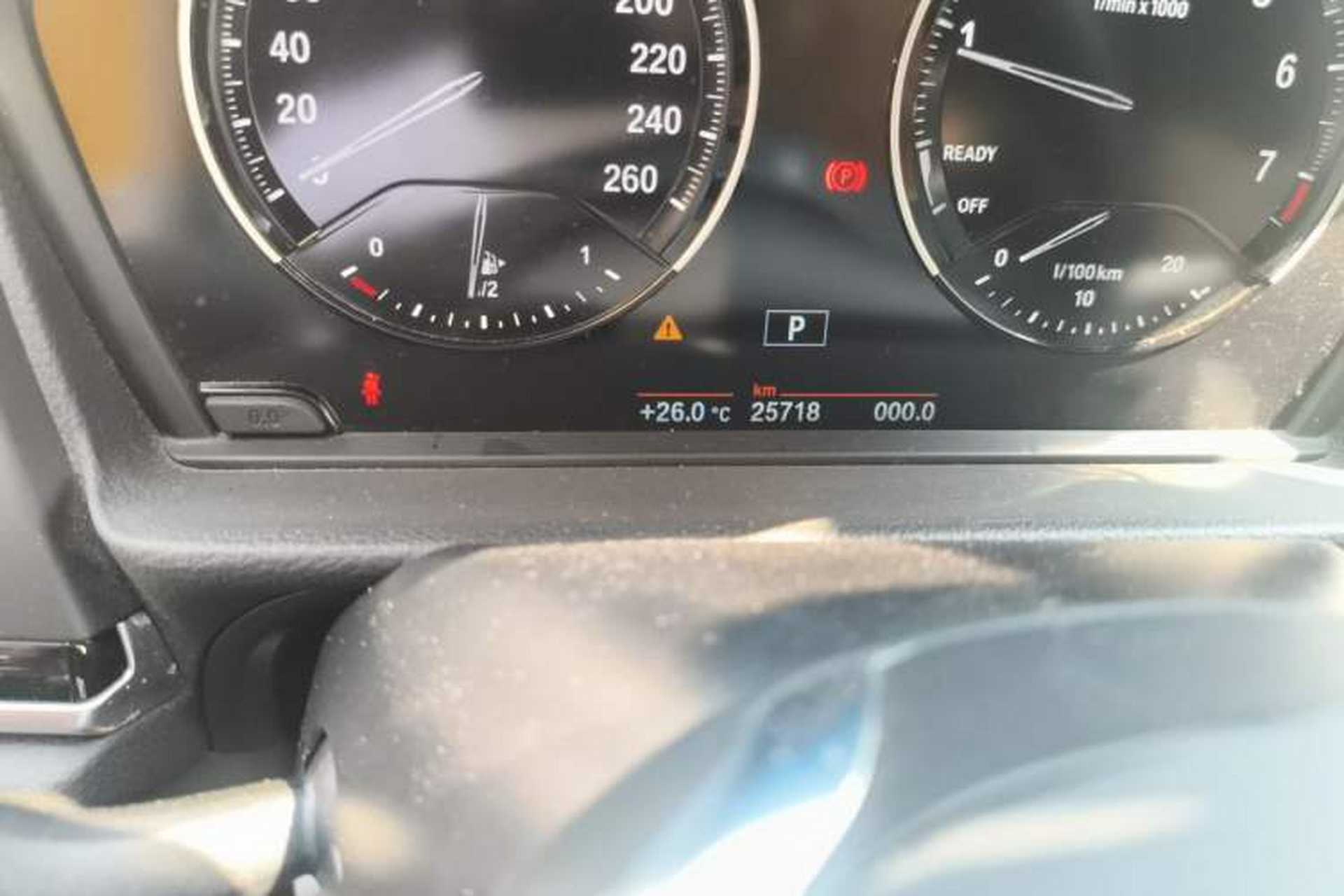 Used BMW 1 Series 2018 118i Sport Edition Odometer Close Up