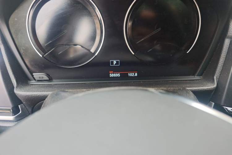 Used BMW 1 Series 2018 Facelifted 118i Sport Edition Odometer Close Up