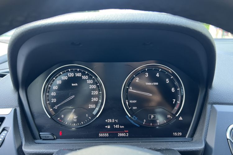 Used BMW 1 Series 2018 120i Design Package Model Odometer Close Up