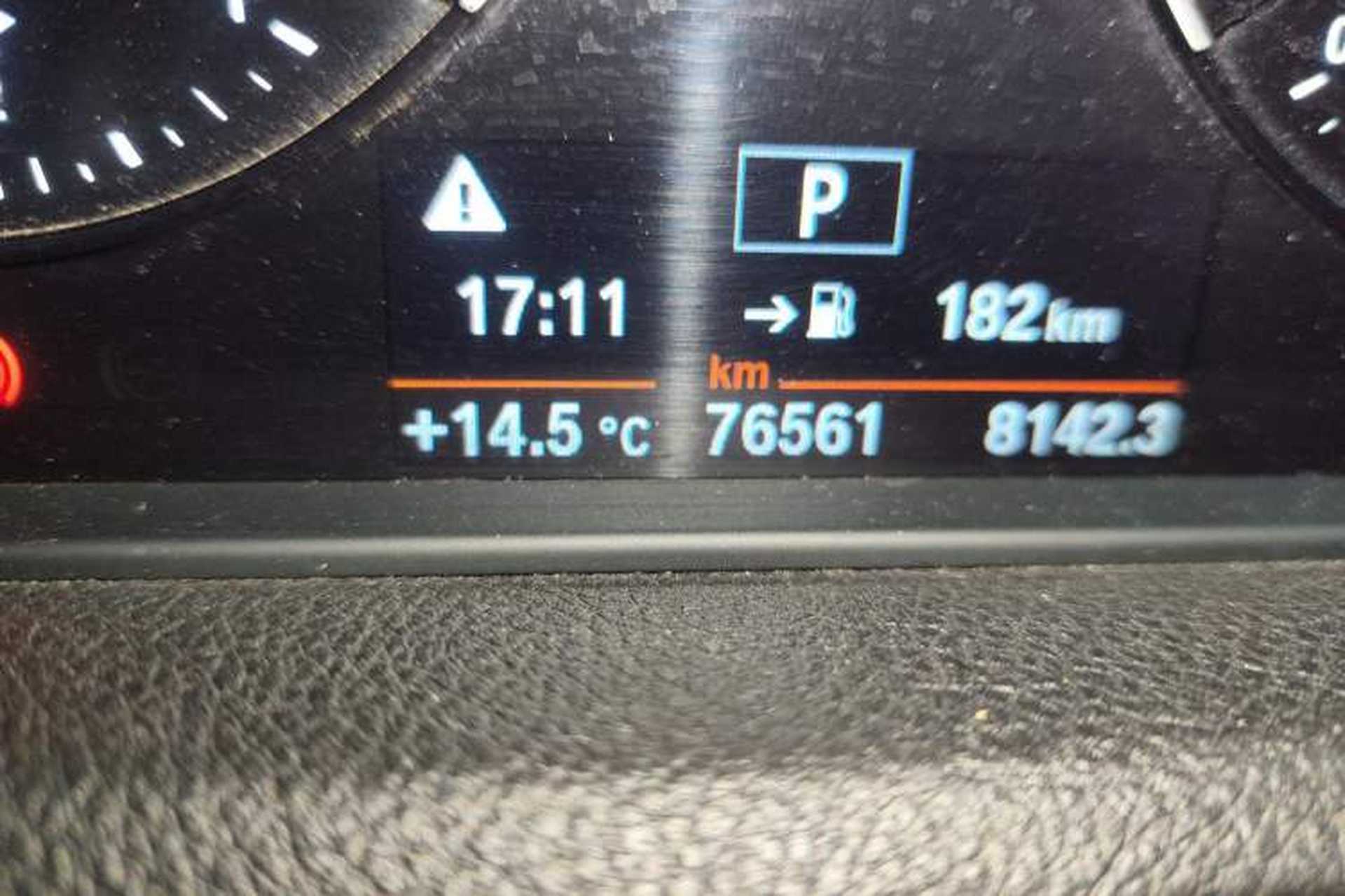 Used BMW 1 Series 2018 118i Leading Model Odometer Close Up