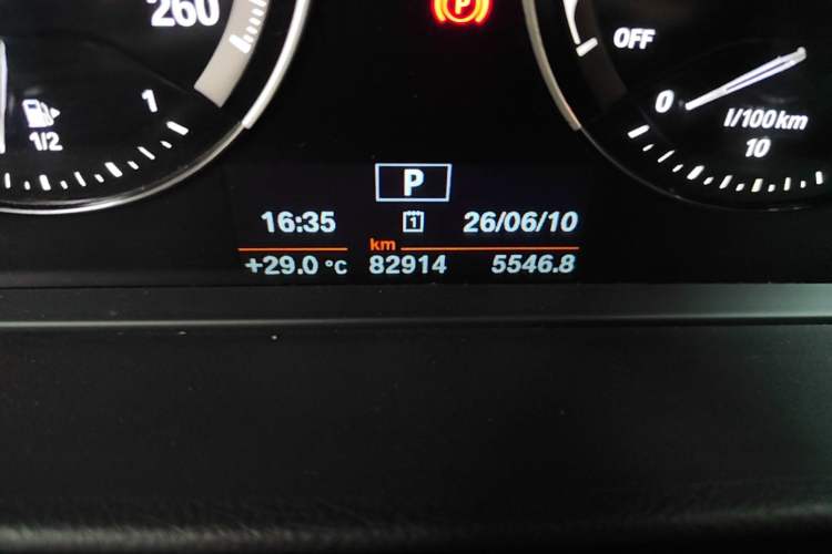 Used BMW 1 Series 2018 Facelifted 118i Sport Edition Odometer Close Up