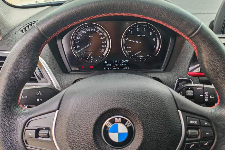Used BMW 1 Series 2018 118i Sport Design Package Odometer Close Up
