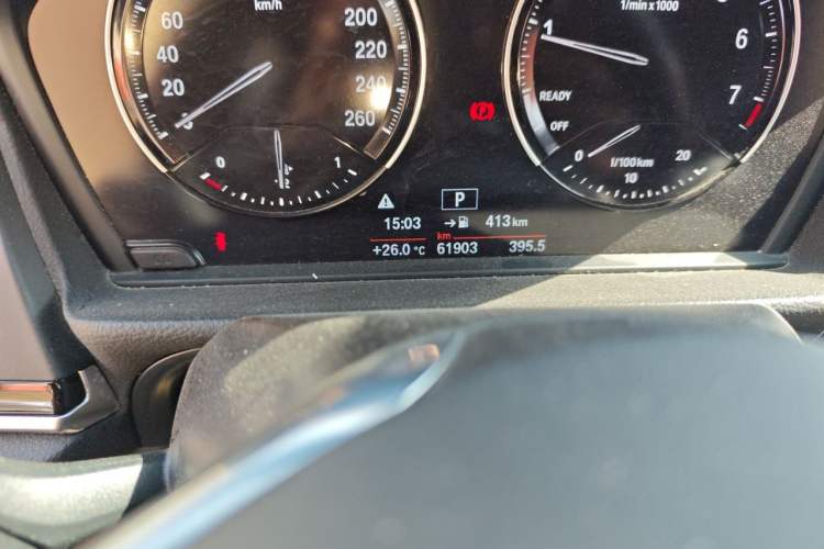 Used BMW 1 Series 2018 Facelifted 118i Sport Edition Odometer Close Up