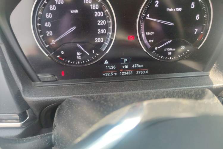 Used BMW 1 Series 2018 118i Sport Edition Odometer Close Up