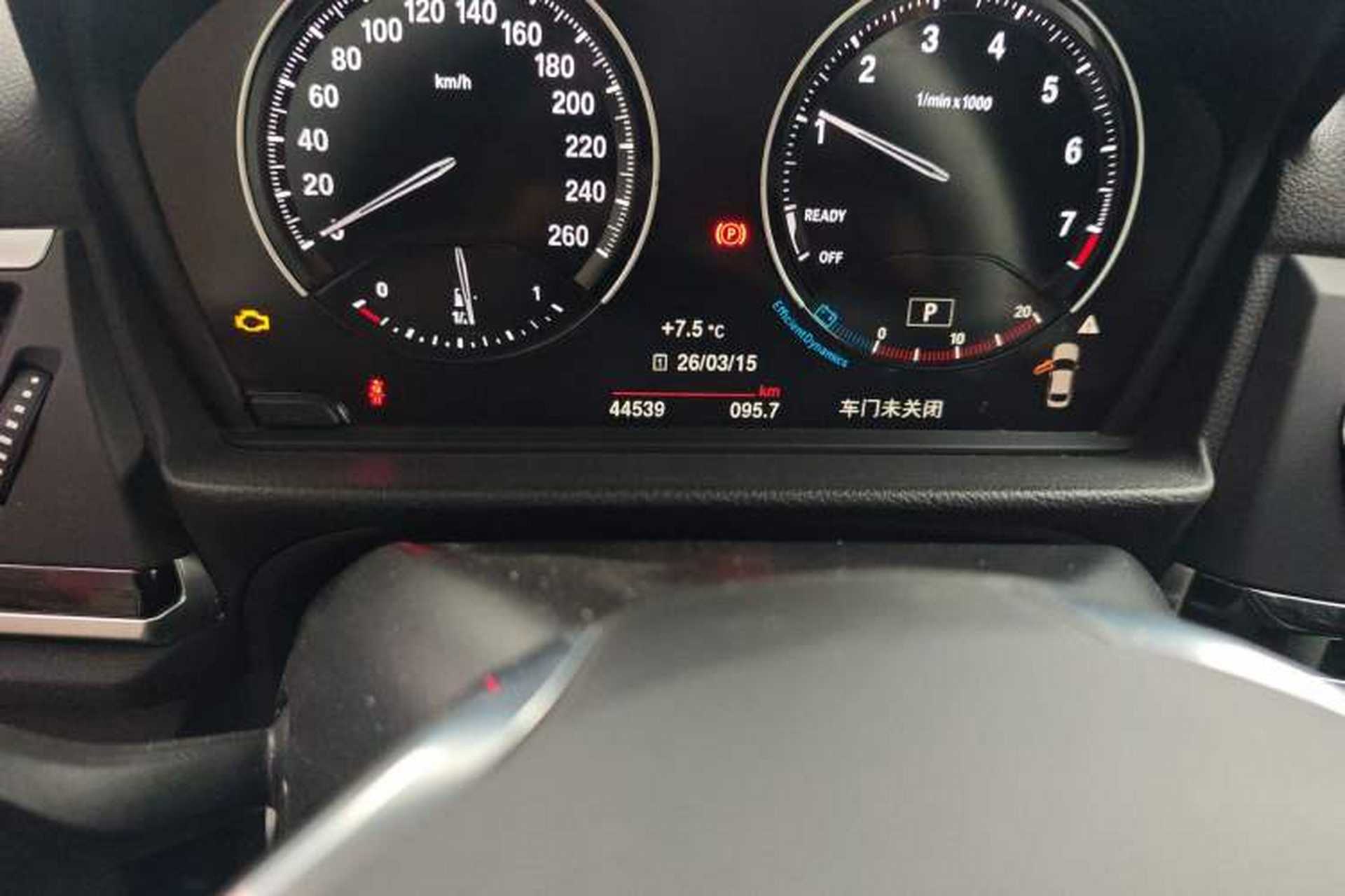 Used BMW 1 Series 2018 Facelifted 118i Design Package Edition Odometer Close Up