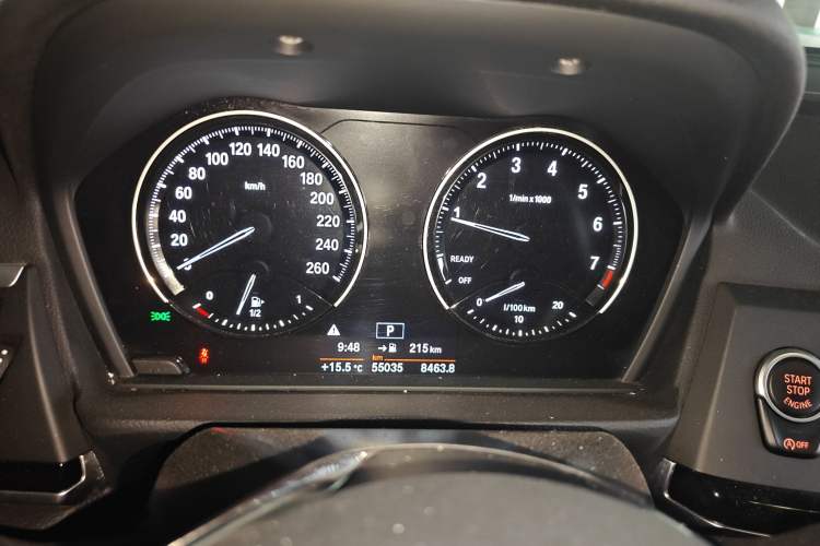 Used BMW 1 Series 2018 118i Sport Edition Odometer Close Up