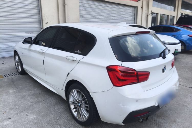Used BMW 1 Series 2018 120i M Sport Package Rear Left 45 Deg