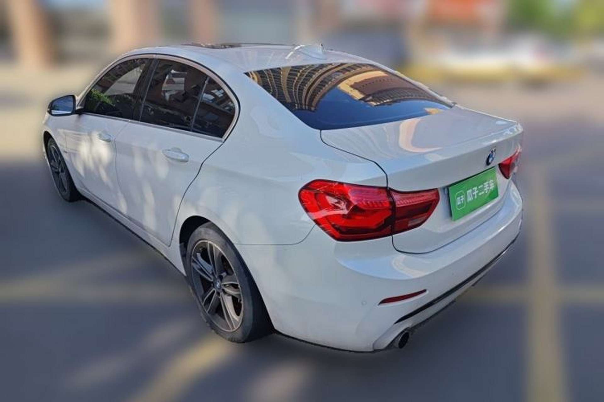Used BMW 1 Series 2018 118i Sport Edition Rear Left 45 Deg