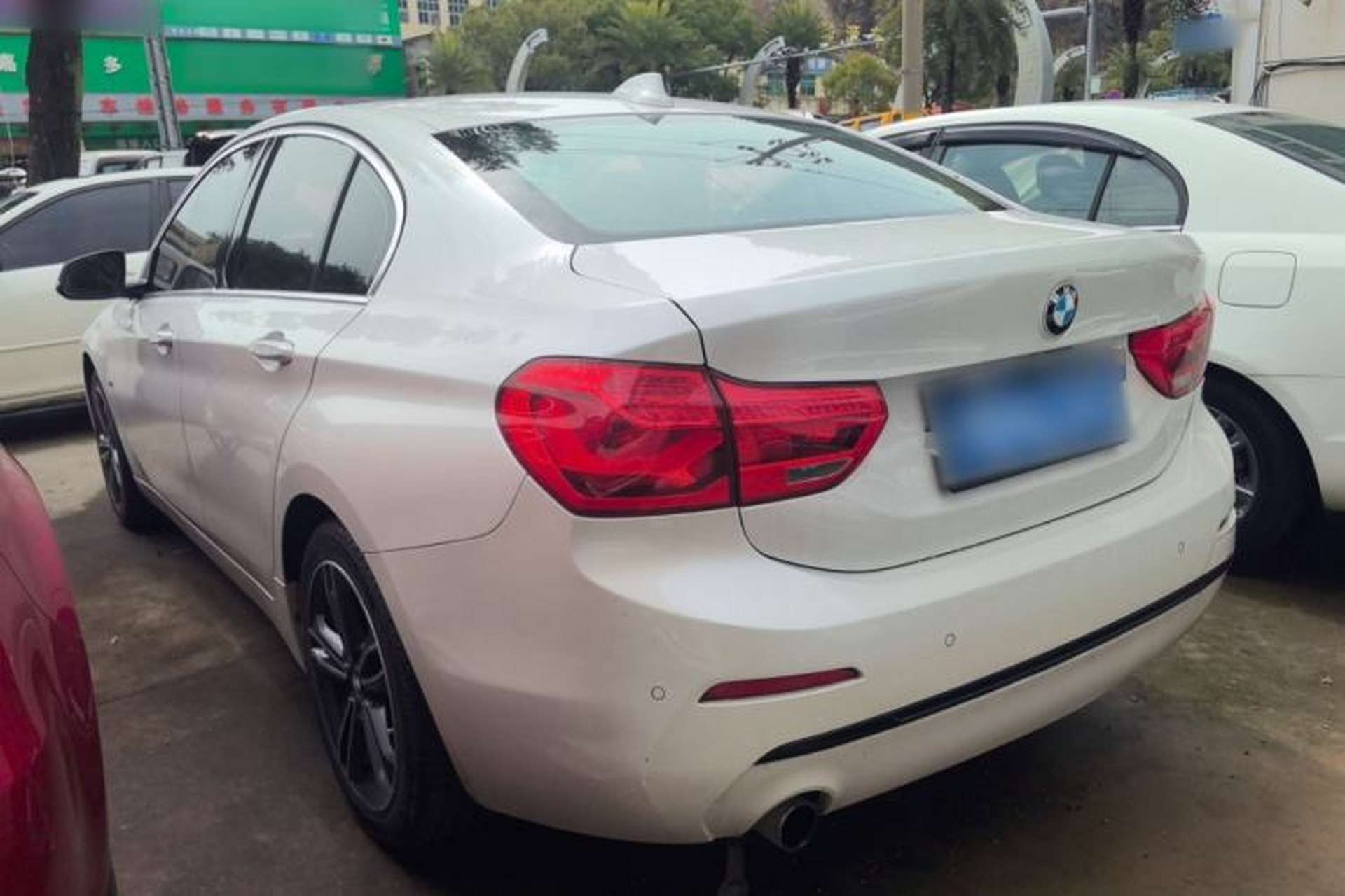 Used BMW 1 Series 2018 118i Sport Edition Rear Left 45 Deg