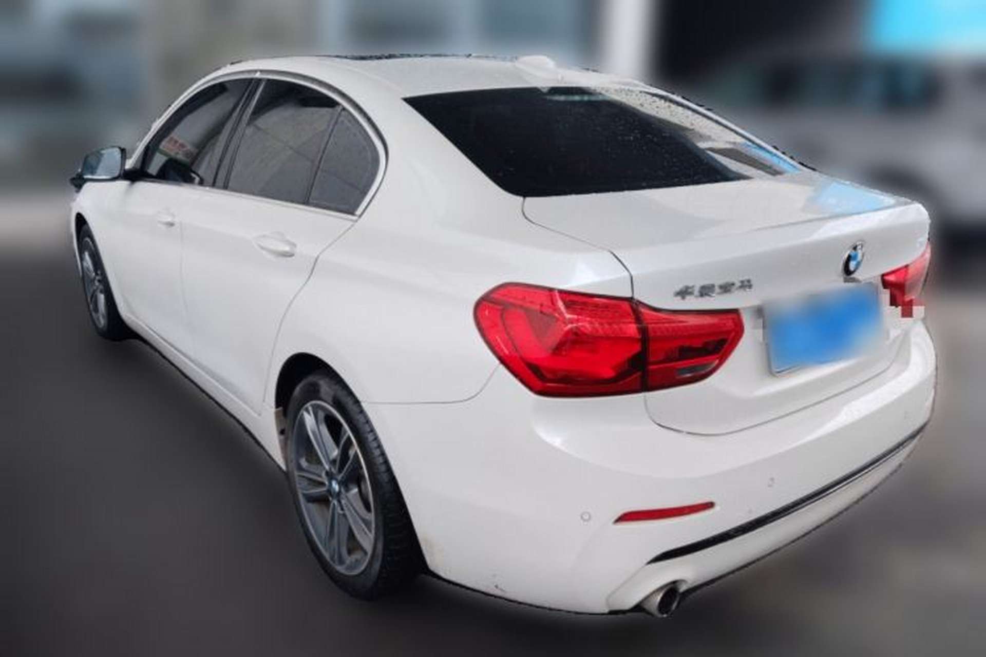 Used BMW 1 Series 2018 118i Sport Edition Rear Left 45 Deg