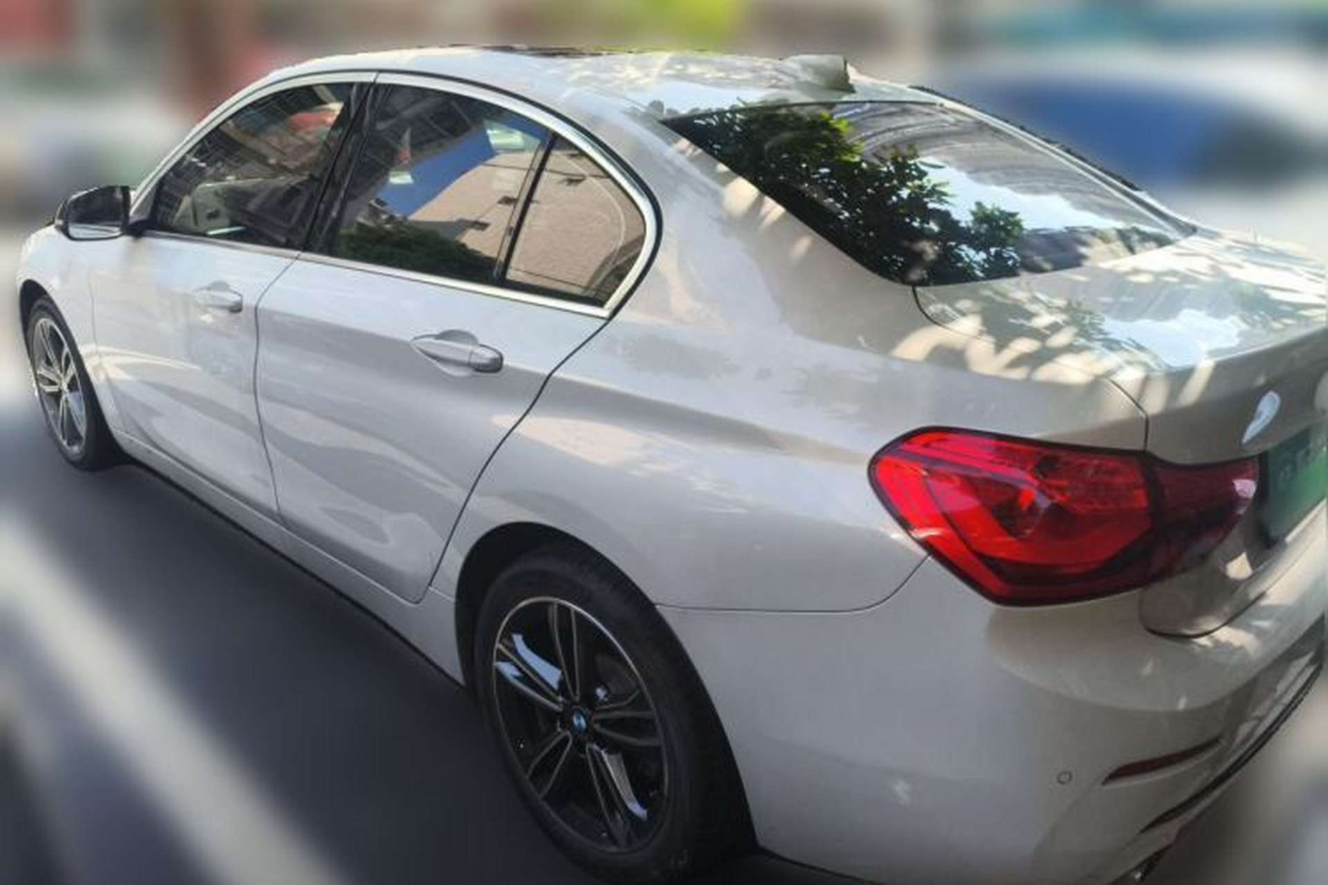 Used BMW 1 Series 2018 118i Sport Edition Rear Left 45 Deg