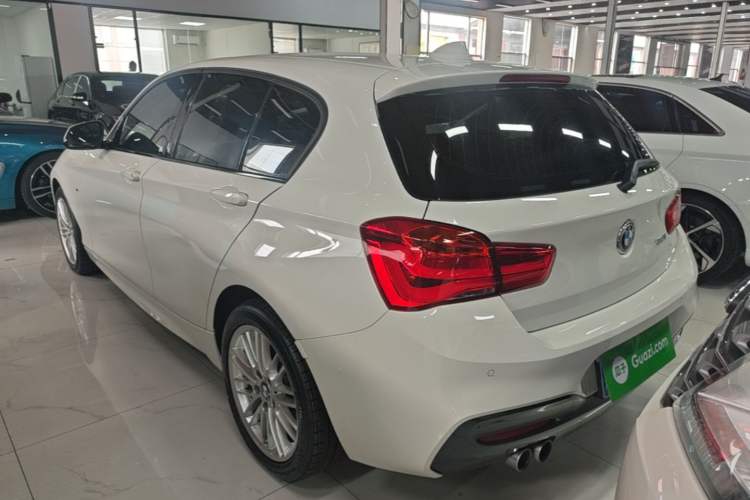 Used BMW 1 Series 2018 120i M Sport Package Rear Left 45 Deg