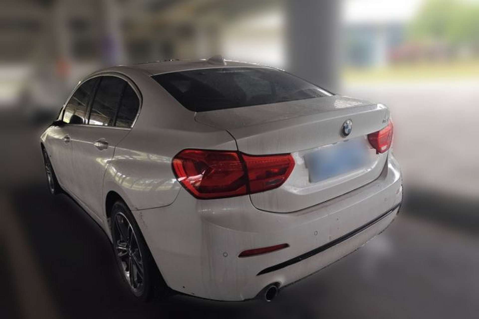 Used BMW 1 Series 2018 118i Sport Edition Rear Left 45 Deg