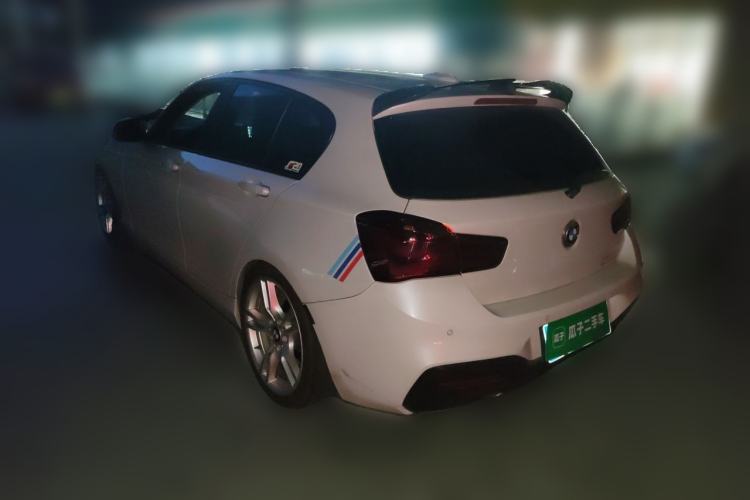 Used BMW 1 Series 2018 118i Leading Model Rear Left 45 Deg