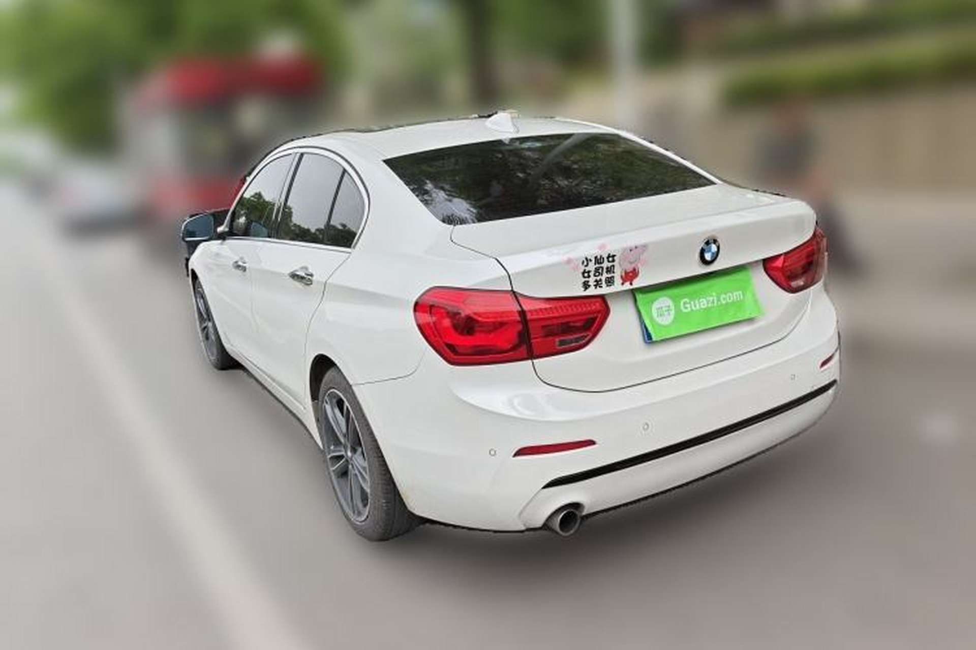 Used BMW 1 Series 2018 118i Sport Edition Rear Left 45 Deg