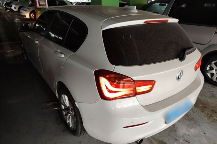 Used BMW 1 Series 2018 118i Leading Model Rear Left 45 Deg