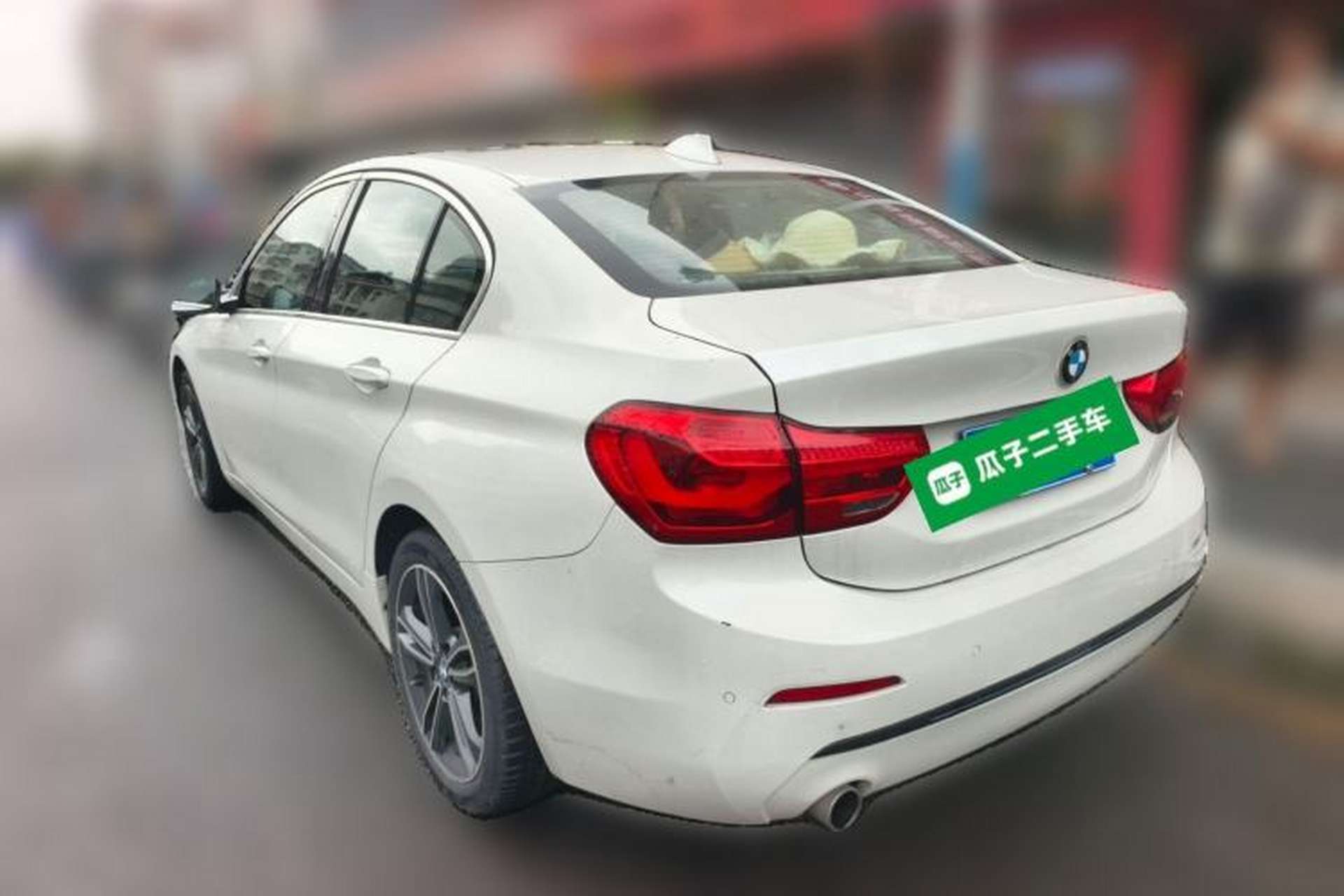 Used BMW 1 Series 2018 118i Fashion Model Rear Left 45 Deg