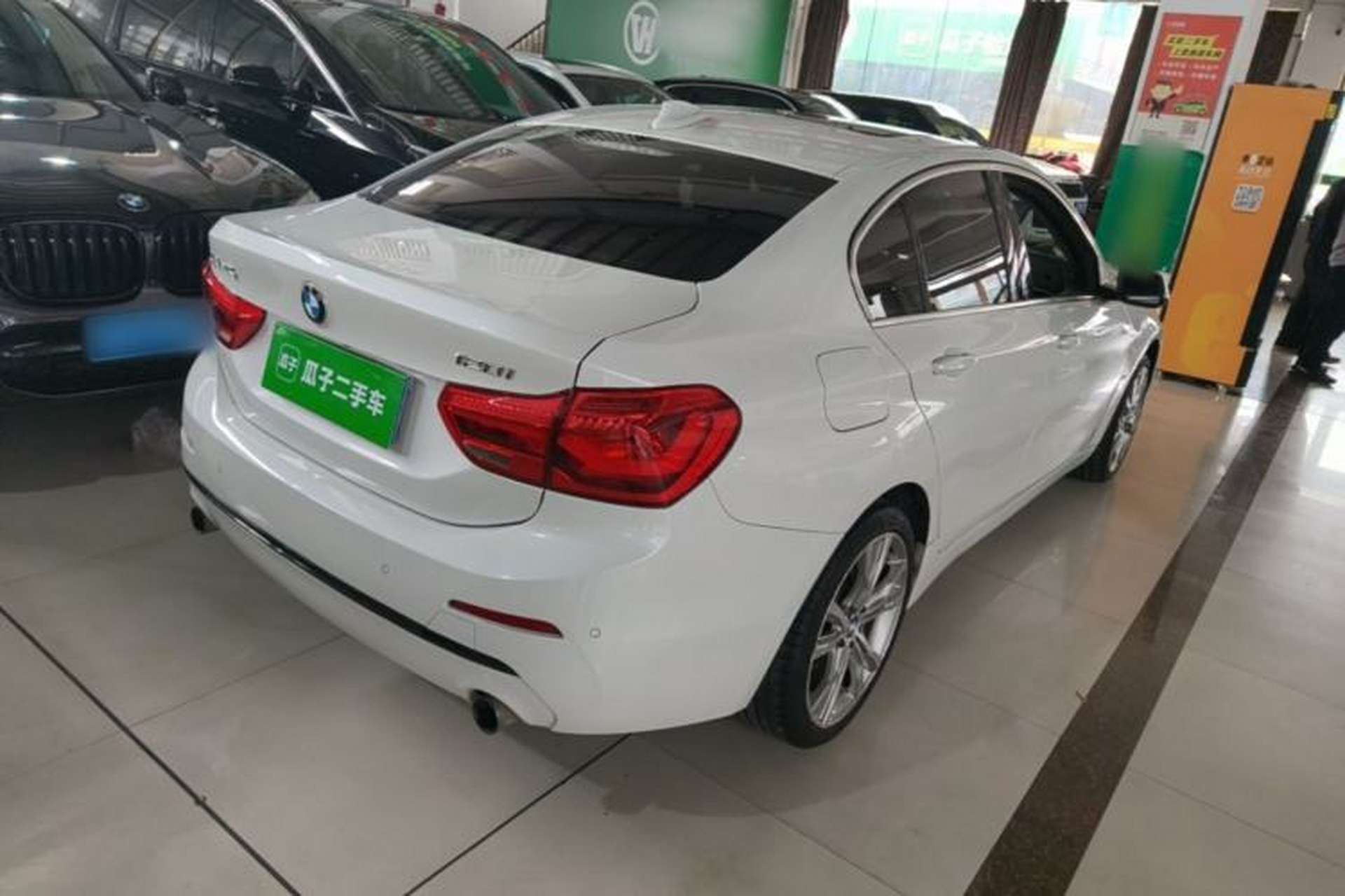 Used BMW 1 Series 2018 120i Design Package Model Rear Right 45 Deg