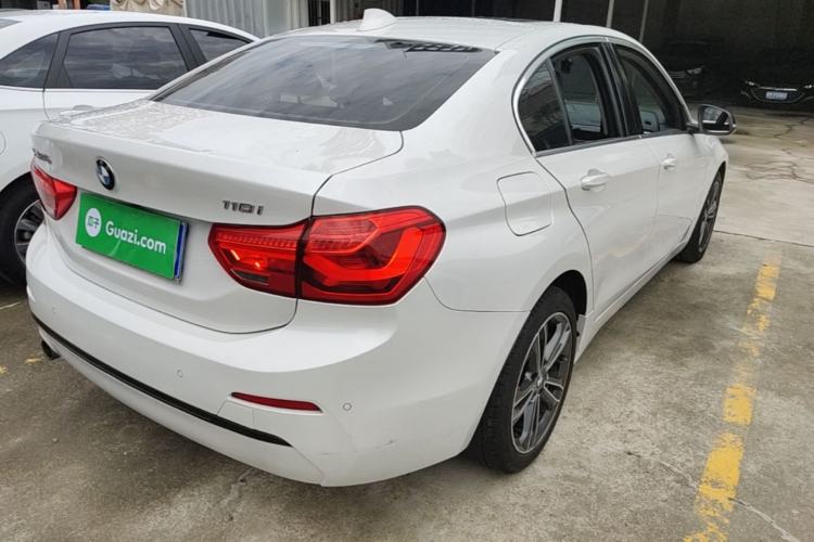 Used BMW 1 Series 2018 Facelifted 118i Sport Edition Rear Right 45 Deg