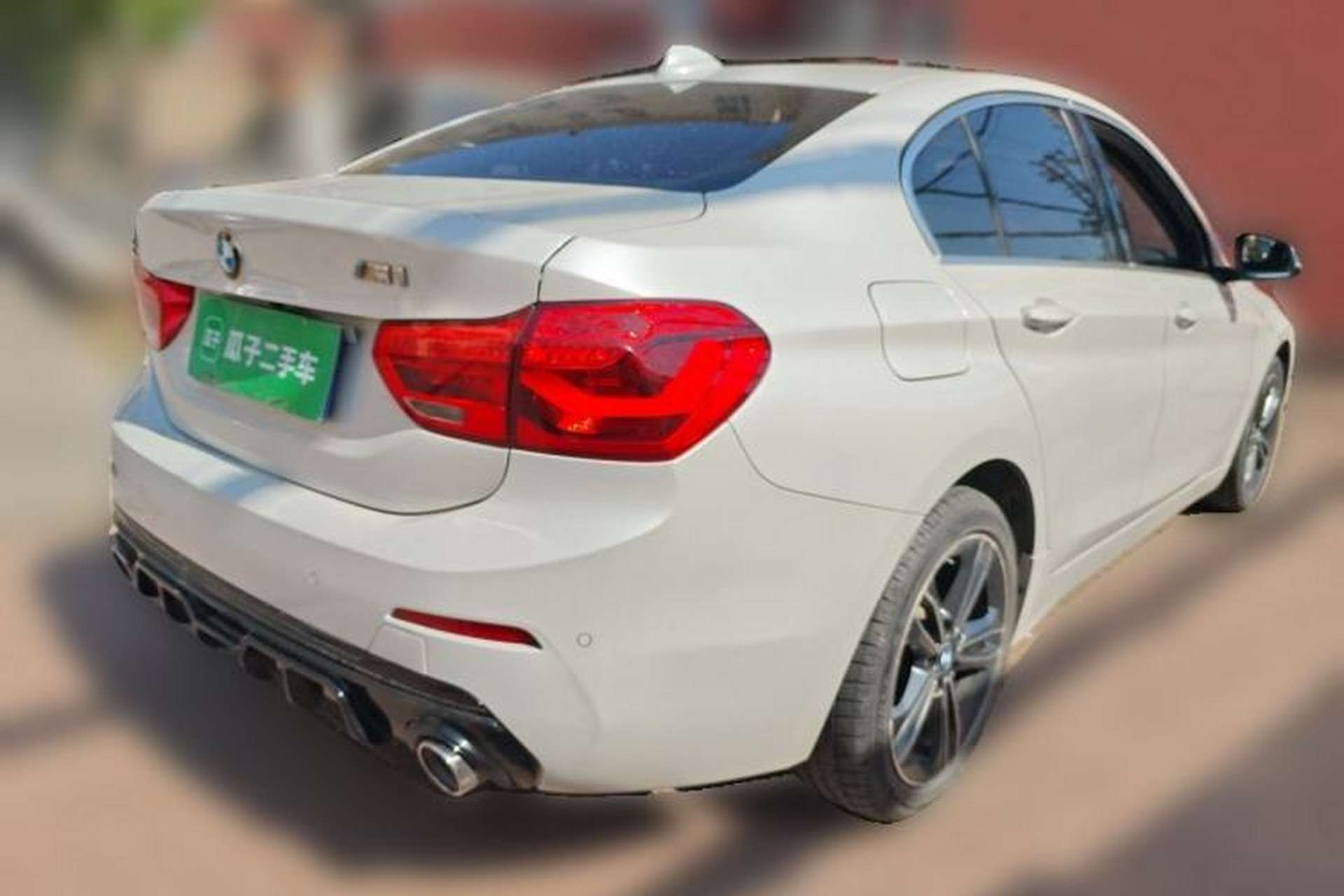 Used BMW 1 Series 2018 Facelifted 118i Sport Edition Rear Right 45 Deg