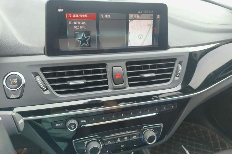 Used BMW 1 Series 2019 118i M Sport Package Audio And AC Panel