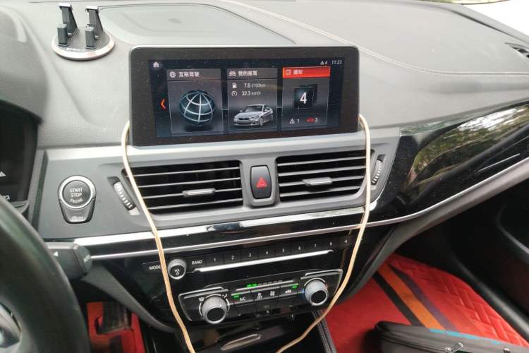 Used BMW 1 Series 2019 120i Leading Model M Sport Package Audio And AC Panel