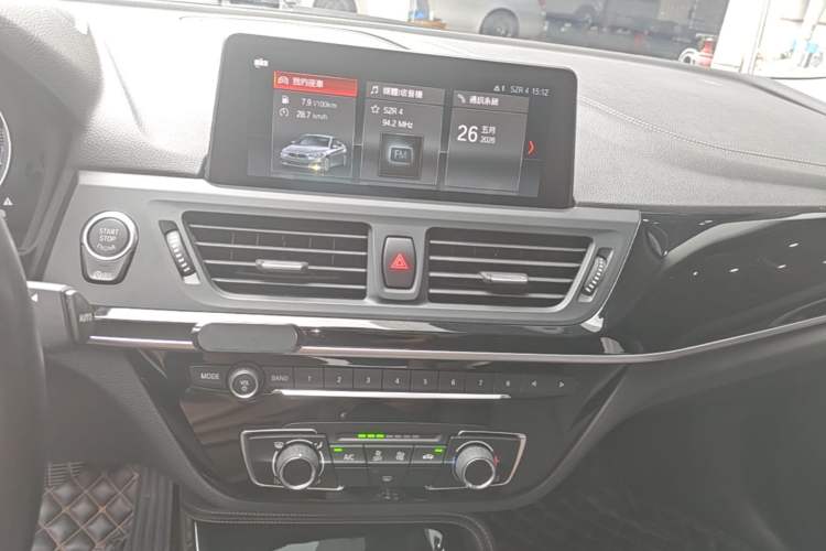 Used BMW 1 Series 2019 118i M Sport Package Audio And AC Panel