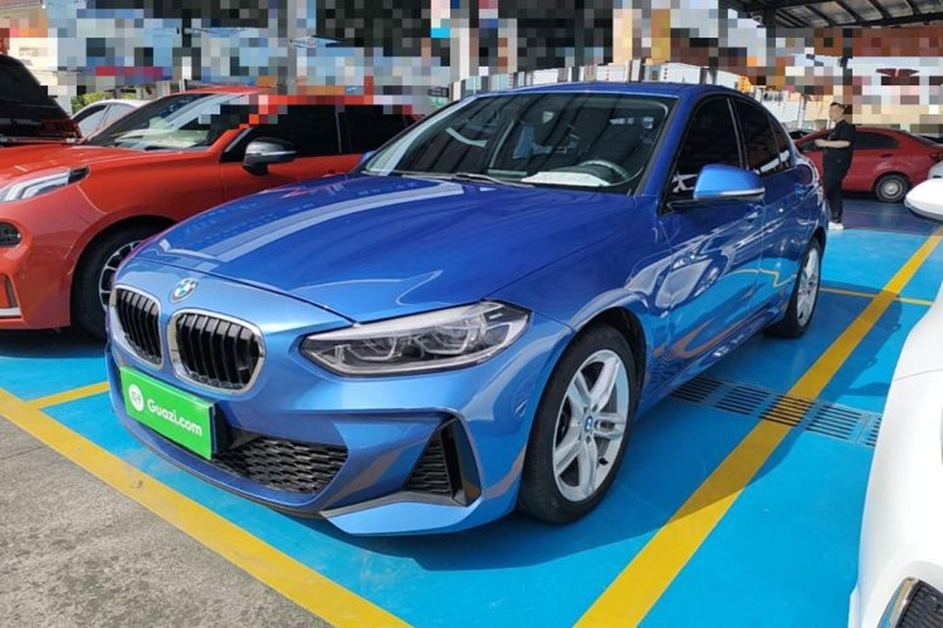 Used BMW 1 Series 2019 118i M Sport Package Front Left 45 Deg
