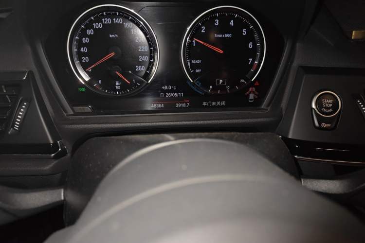 Used BMW 1 Series 2019 118i M Sport Package Odometer Close Up