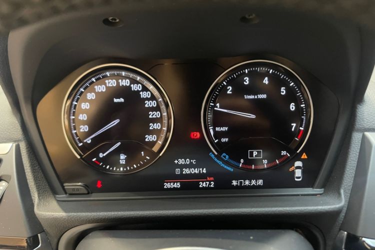 Used BMW 1 Series 2019 120i Leading Model M Sport Package Odometer Close Up