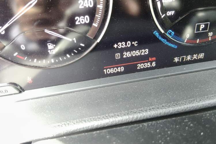 Used BMW 1 Series 2019 118i M Sport Package Odometer Close Up