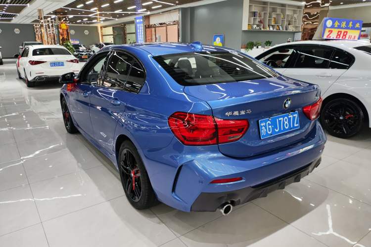 Used BMW 1 Series 2019 118i M Sport Package Rear Left 45 Deg