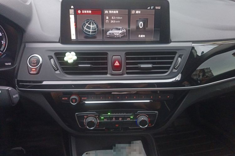 Used BMW 1 Series 2019 118i Fashion Model Audio And AC Panel