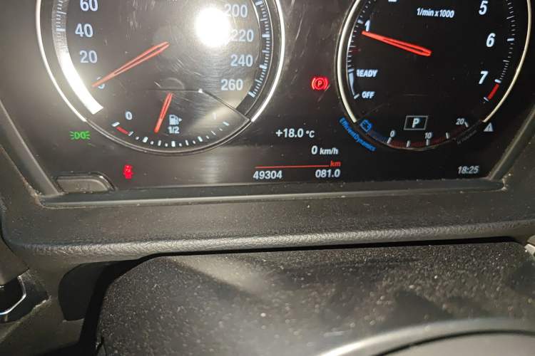 Used BMW 1 Series 2019 118i M Sport Package Odometer Close Up