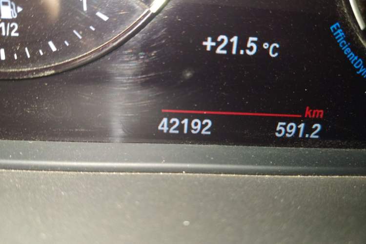 Used BMW 1 Series 2019 120i Leading Model M Sport Package Odometer Close Up