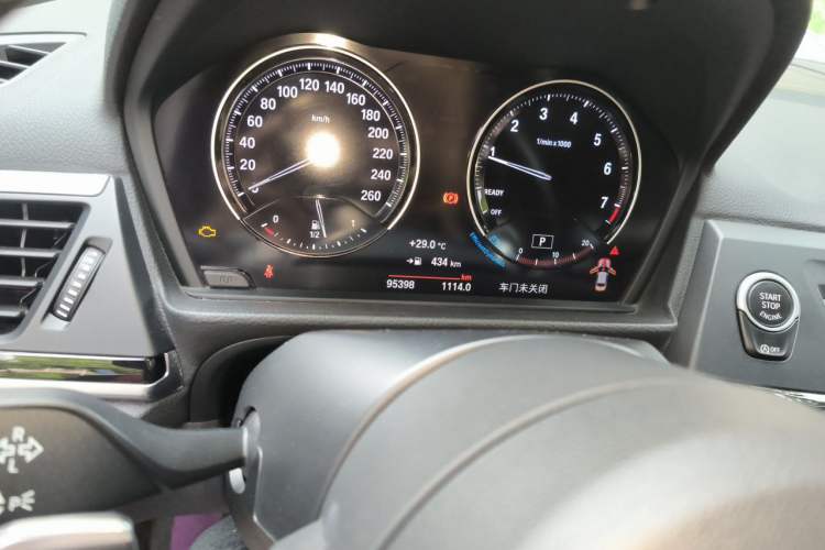 Used BMW 1 Series 2019 120i Leading Model M Sport Package Odometer Close Up