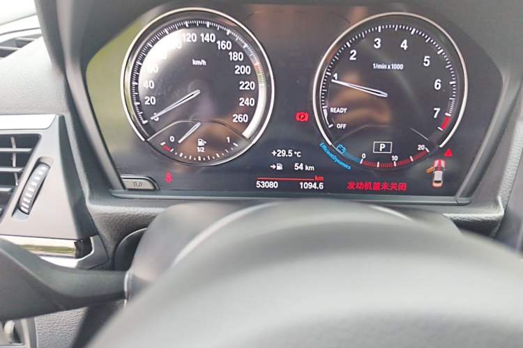Used BMW 1 Series 2019 118i M Sport Package Odometer Close Up