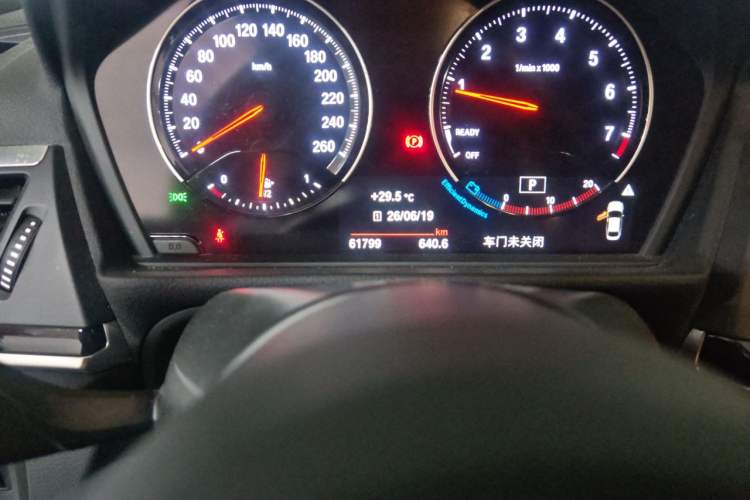 Used BMW 1 Series 2019 118i M Sport Package Odometer Close Up