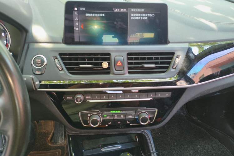 Used BMW 1 Series 2019 120i Leading Model M Sport Package Audio And AC Panel