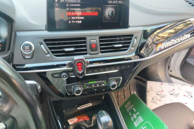 Used BMW 1 Series 2019 120i Leading Model M Sport Package Audio And AC Panel