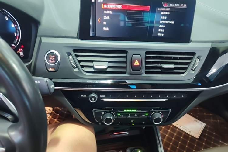 Used BMW 1 Series 2019 120i Leading Model M Sport Package Audio And AC Panel