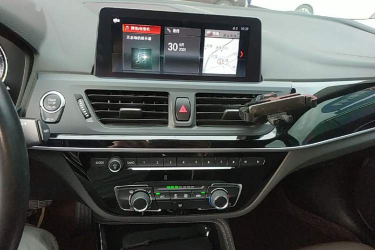 Used BMW 1 Series 2019 120i Leading Model M Sport Package Audio And AC Panel