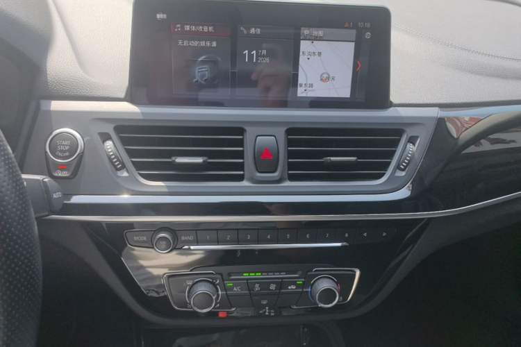 Used BMW 1 Series 2019 120i Leading Model M Sport Package Audio And AC Panel