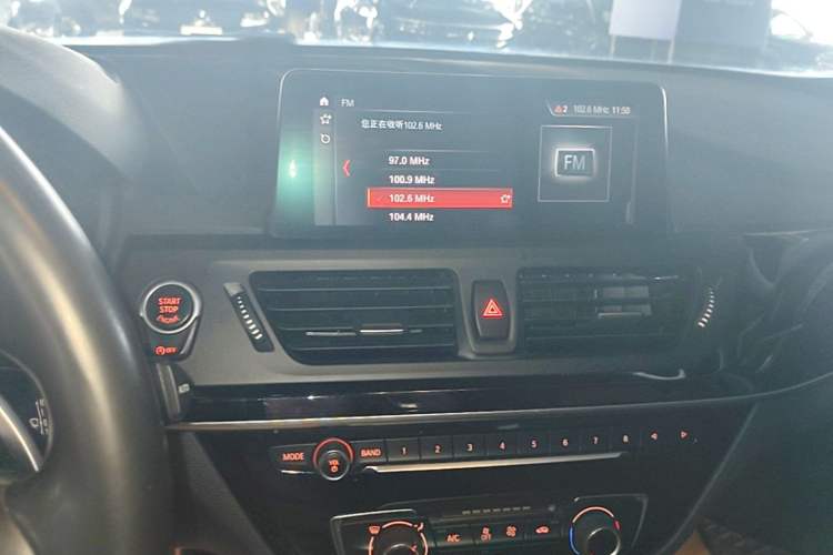 Used BMW 1 Series 2019 120i Leading Model M Sport Package Audio And AC Panel