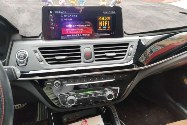 Used BMW 1 Series 2019 118i M Sport Package Audio And AC Panel