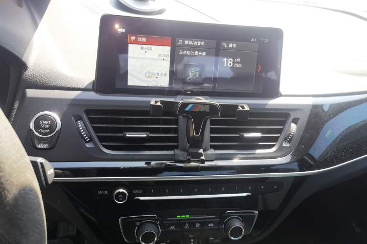 Used BMW 1 Series 2019 118i M Sport Package Audio And AC Panel